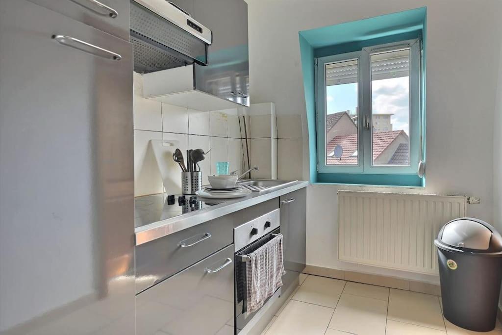 Appartement Charmant Tres Proche Centre-Ville, Parking Gratuits, Mulhouse Centre Εξωτερικό φωτογραφία